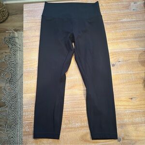 Lululemon Wunder Under High Rise Crop Legging 23” Full-On Luxtreme - Black 10